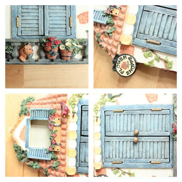 Vintage Flower Shoppe Picture Frame - Picture 3 of 3